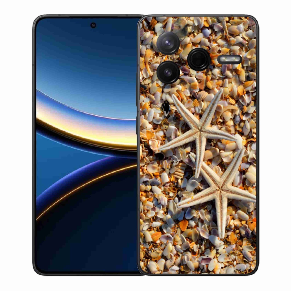 Gél borítás mmCase a Xiaomi Poco F7 Pro készülékhez - tengeri csillag