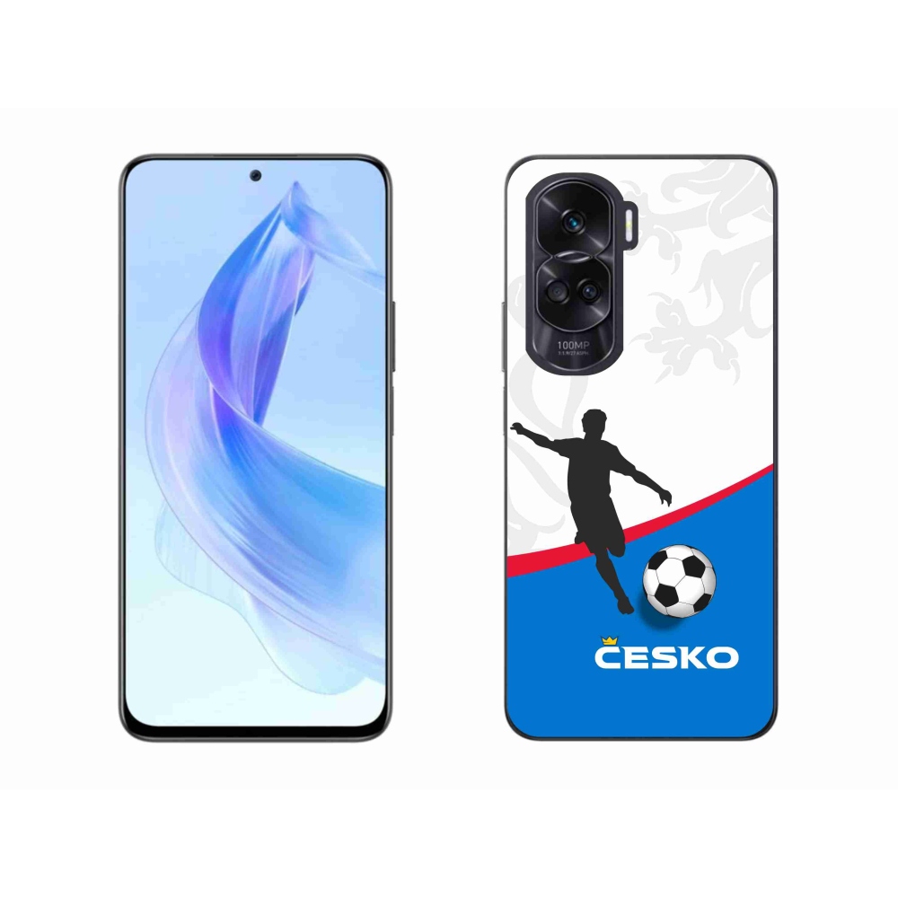Gél borítás mmCase a Honor 90 Lite-hoz - futball Csehország 1