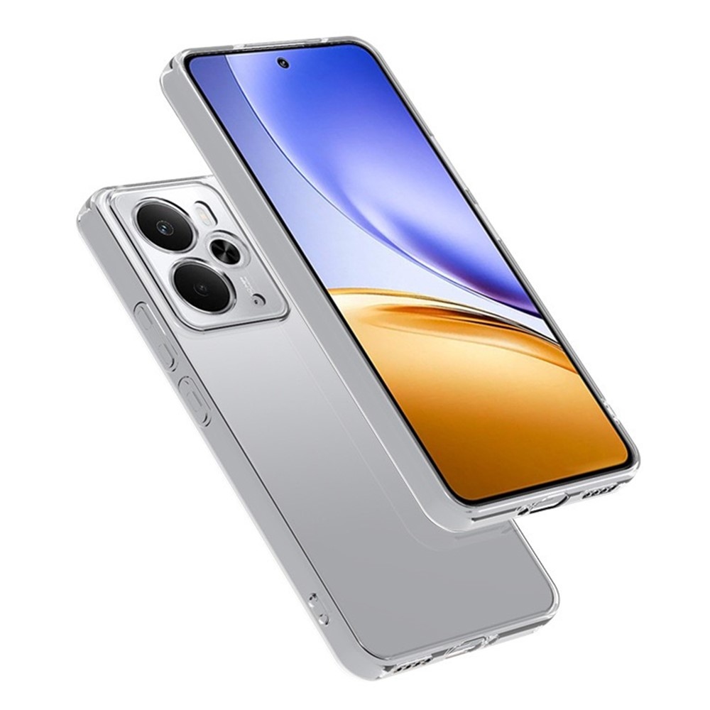 Átlátszó zselés tok a Realme 14 5G készülékhez - átlátszó