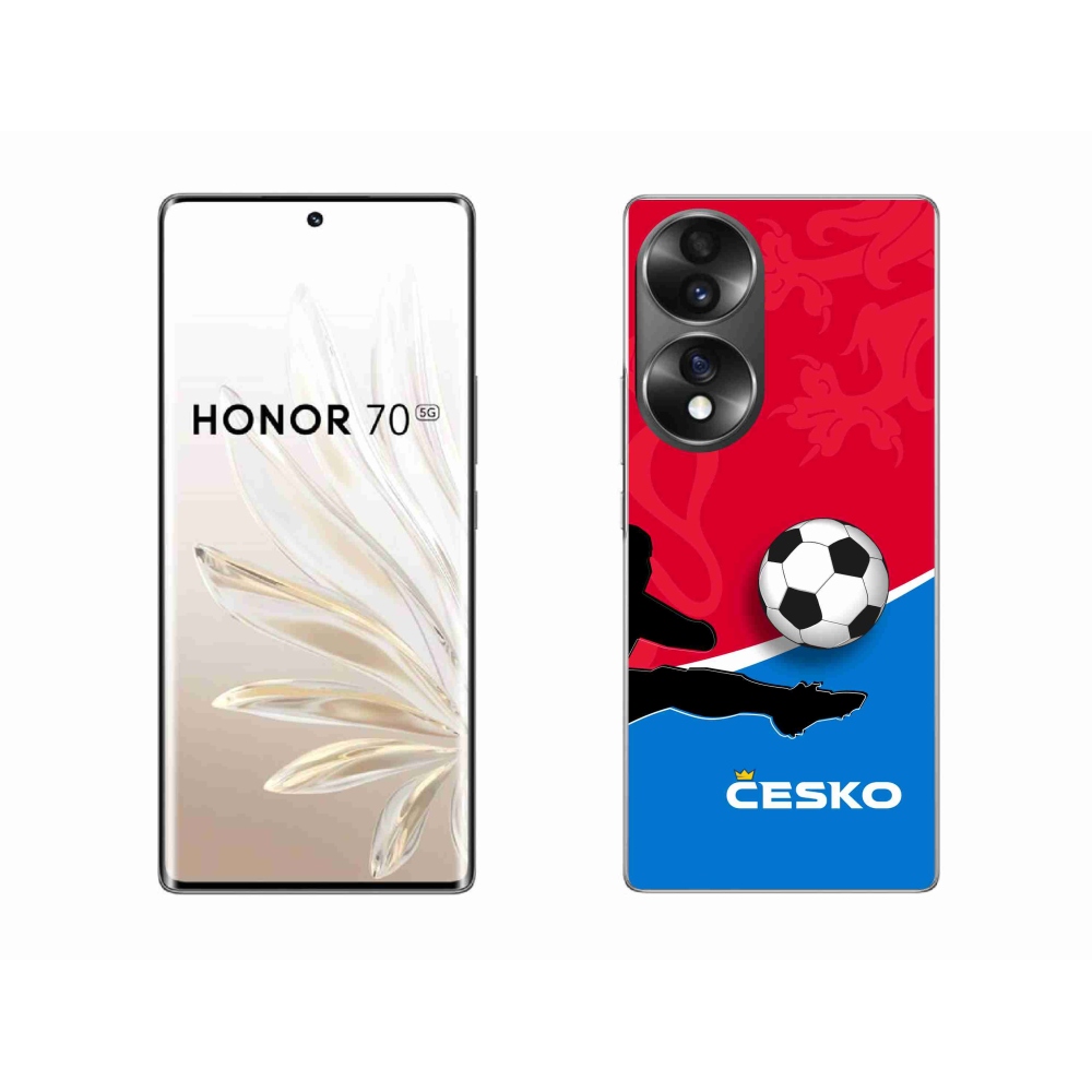 Gél borítás mmCase for Honor 70 - football Csehország 2