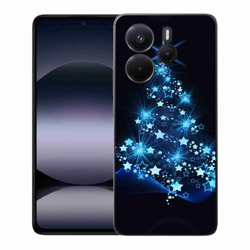 Gél borítás mmCase a Xiaomi Redmi Note 14-hez - karácsonyfa