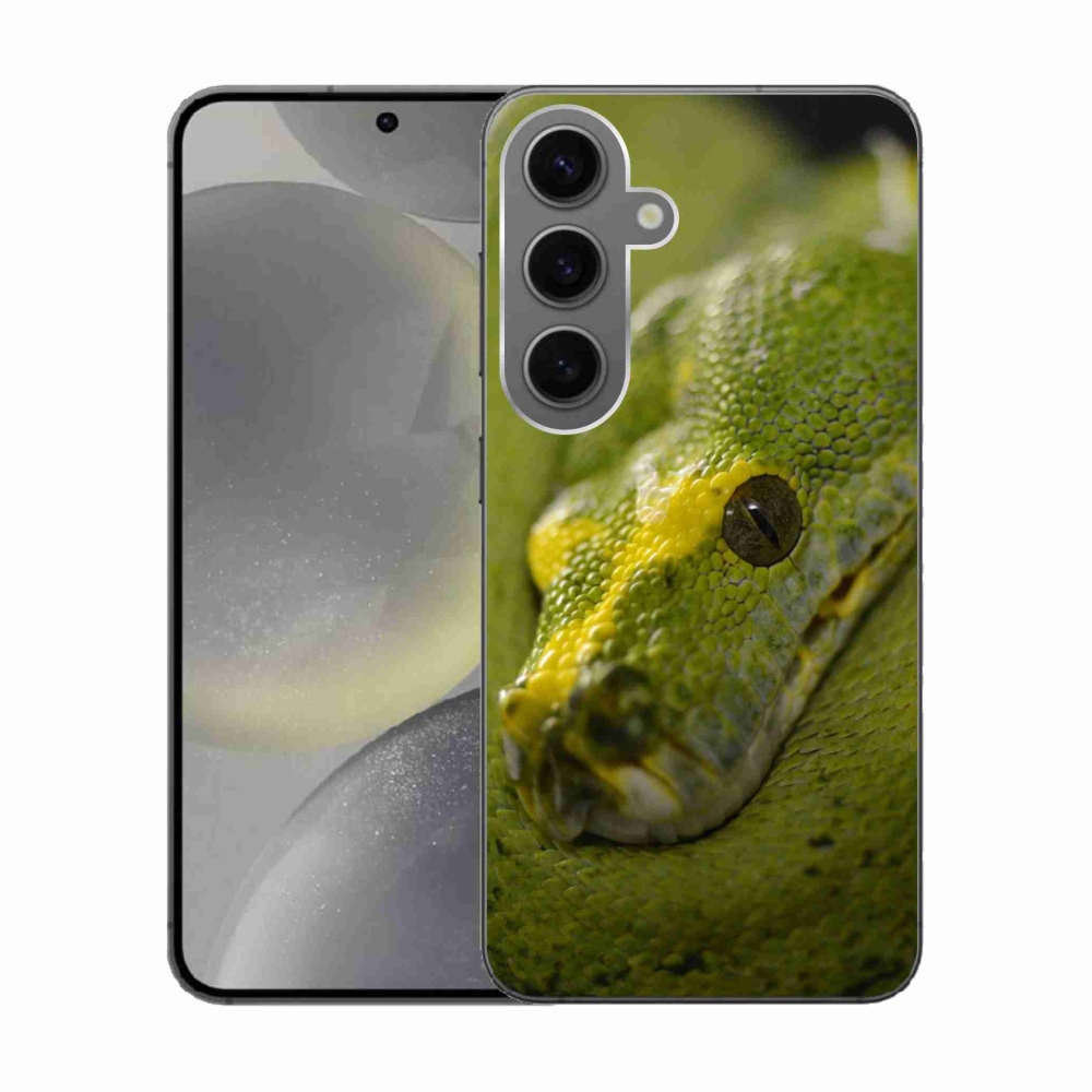 Gél védőburkolat mmCase Samsung Galaxy S24 - kígyó 2