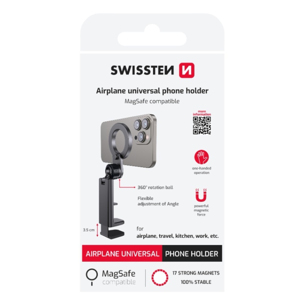 Swissten MagSafe univerzális okostelefon-tartó