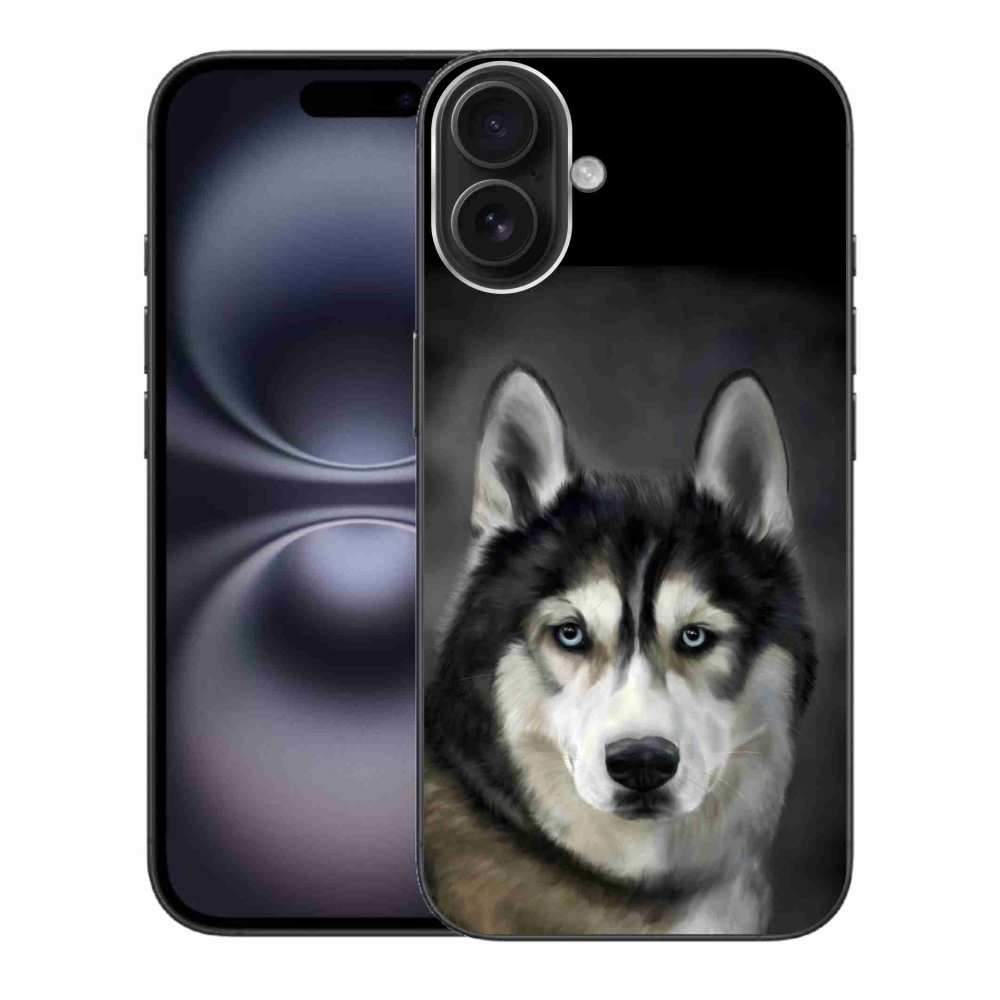 Gél tok mmCase iPhone 16 Plus készülékhez - husky