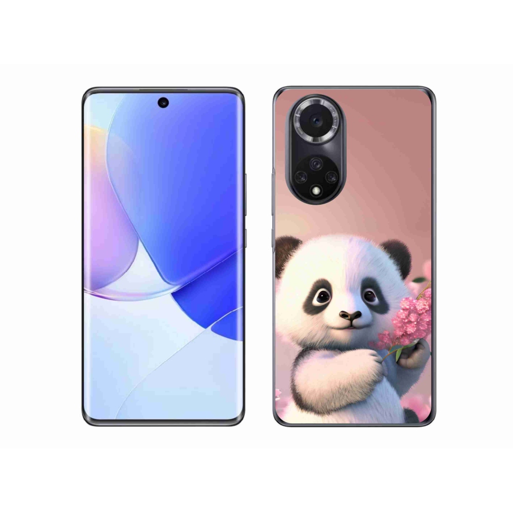 Gél borító mmCase a Huawei Nova 9-hez - aranyos panda