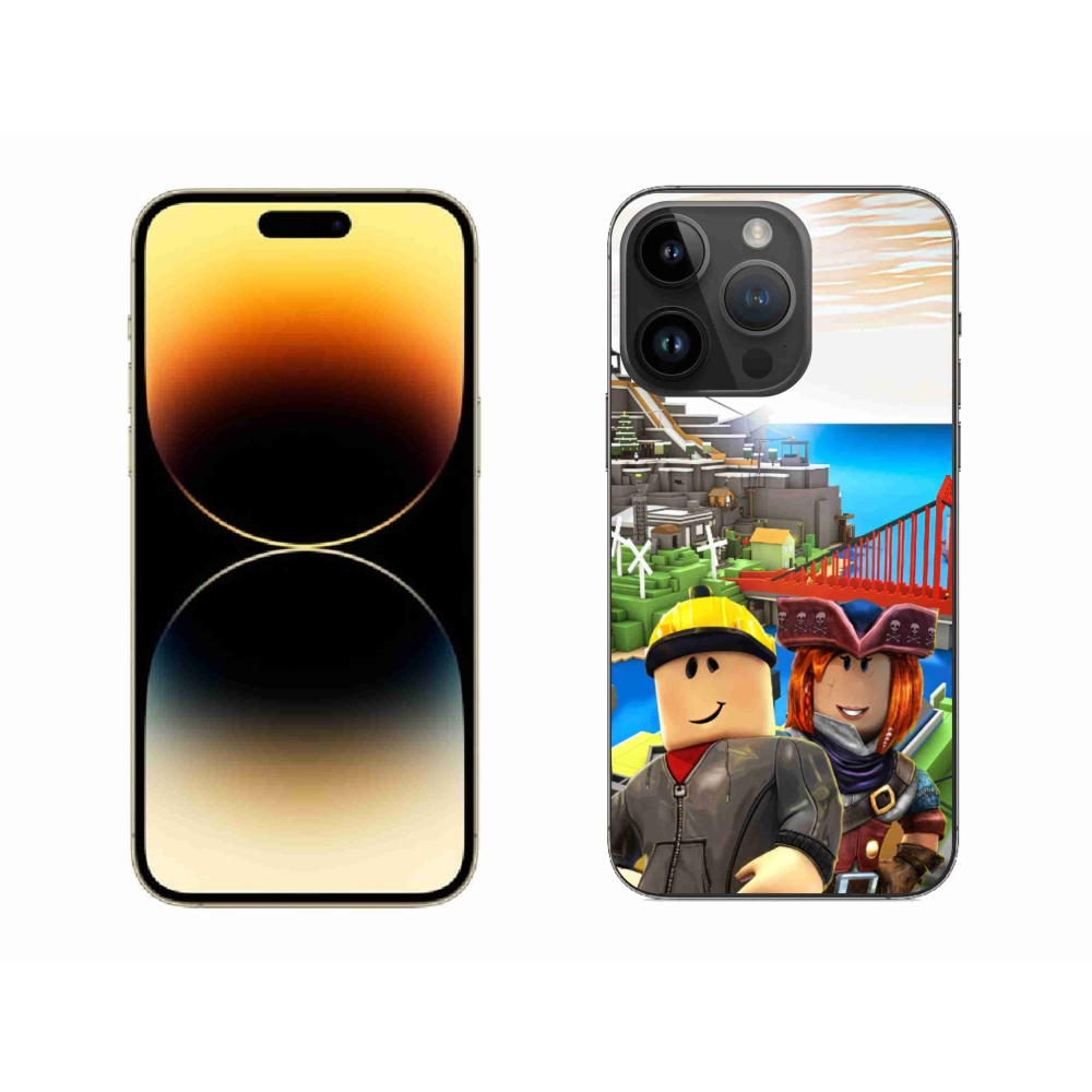 Zselés borítás mmCase iPhone 14 Pro Max 6.7 készülékhez - roblox 1