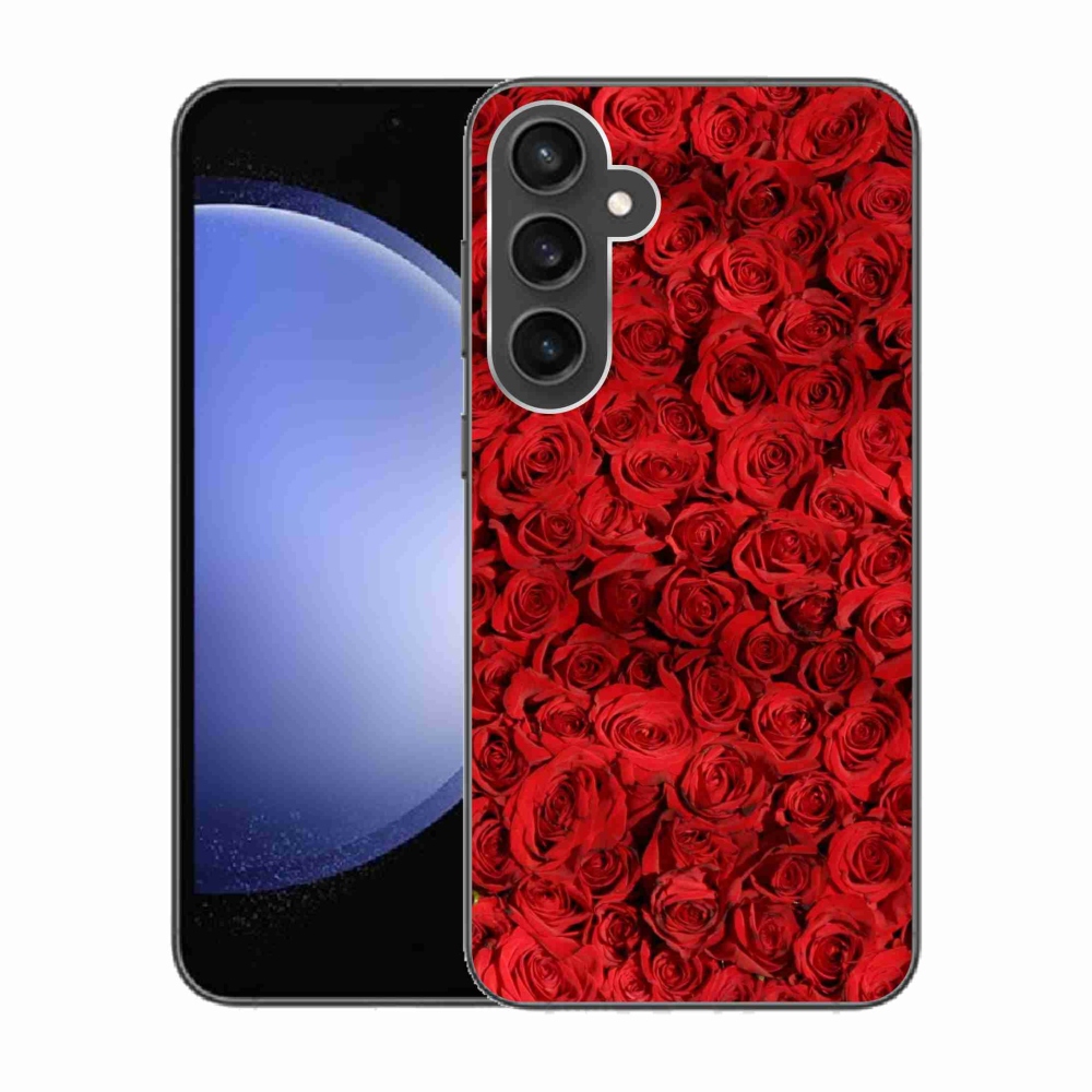 Zselés borítás mmCase Samsung Galaxy S23 FE készülékhez - rózsaszínű