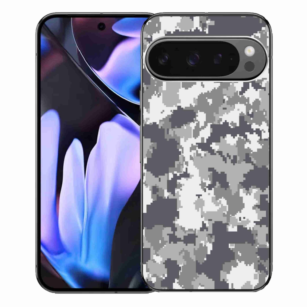 Zselés borítás mmCase a Google Pixel 9 Pro XL-hez - terepszínű minta 2