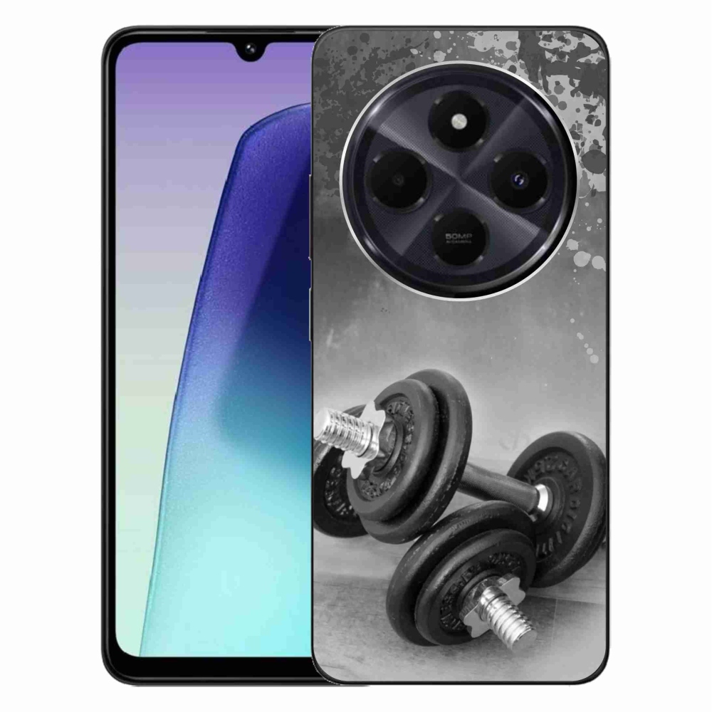 Gél borítás mmCase a Xiaomi Redmi 14C/Poco C75-hez - súlyzók 1