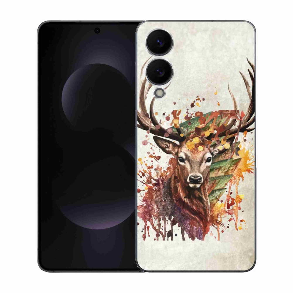 Zselés borítás mmCase Samsung Galaxy S25 Edge készülékhez - szarvas 1