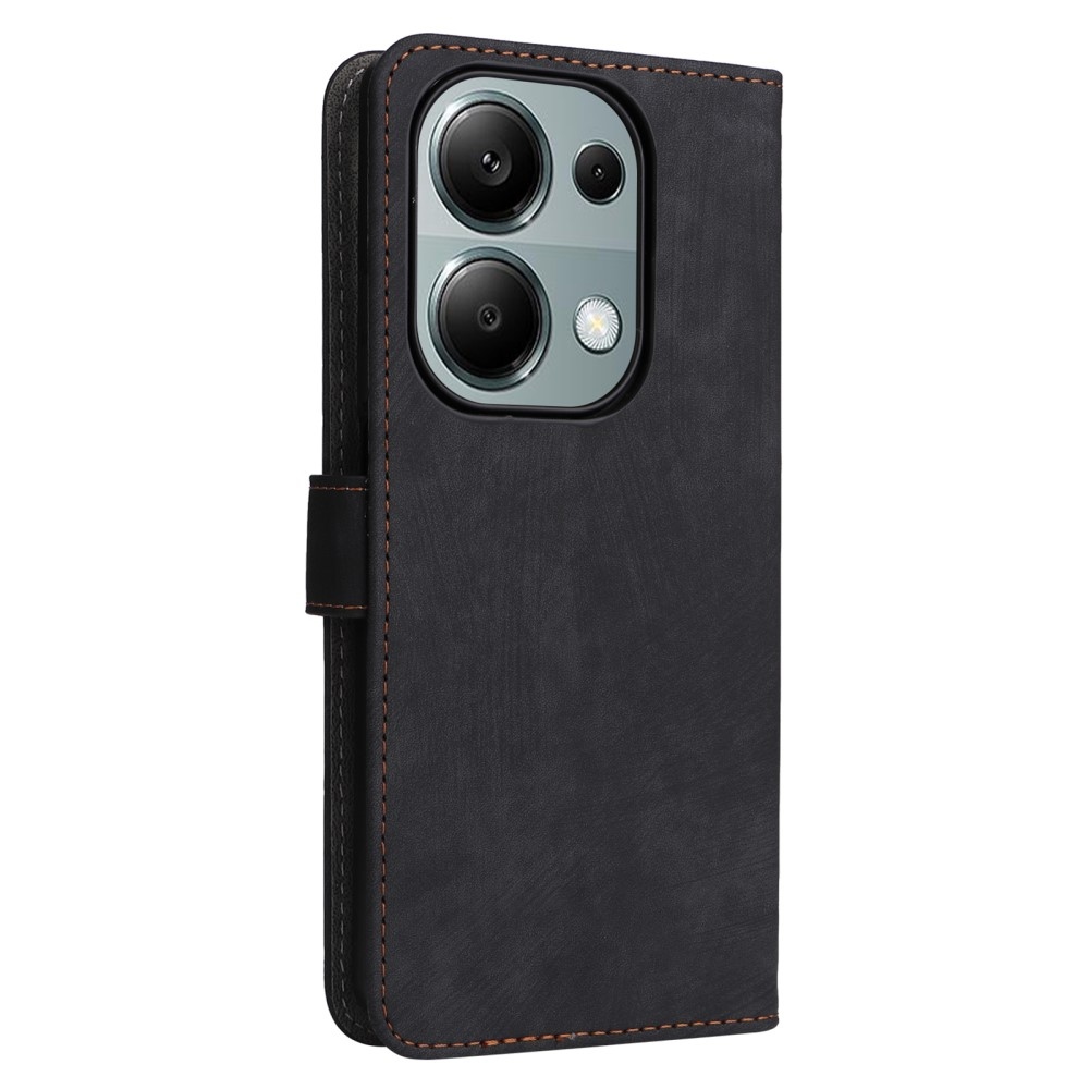 RFID könyvtáska Xiaomi Redmi Note 14S/Note 13 Pro 4G/Poco M6 Pro - fekete