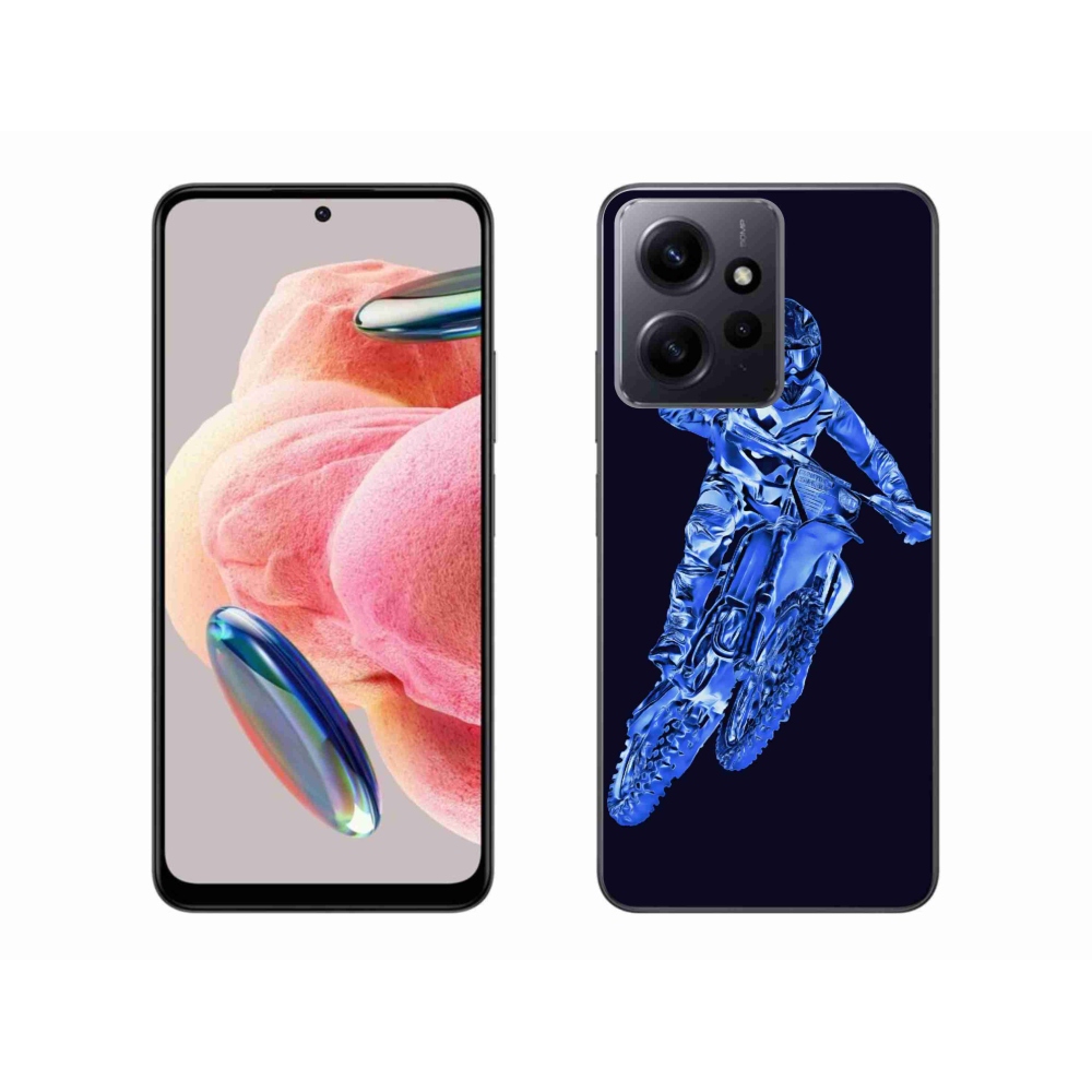 Gél borítás mmCase a Xiaomi Redmi Note 12 4G-hez - motocross 1