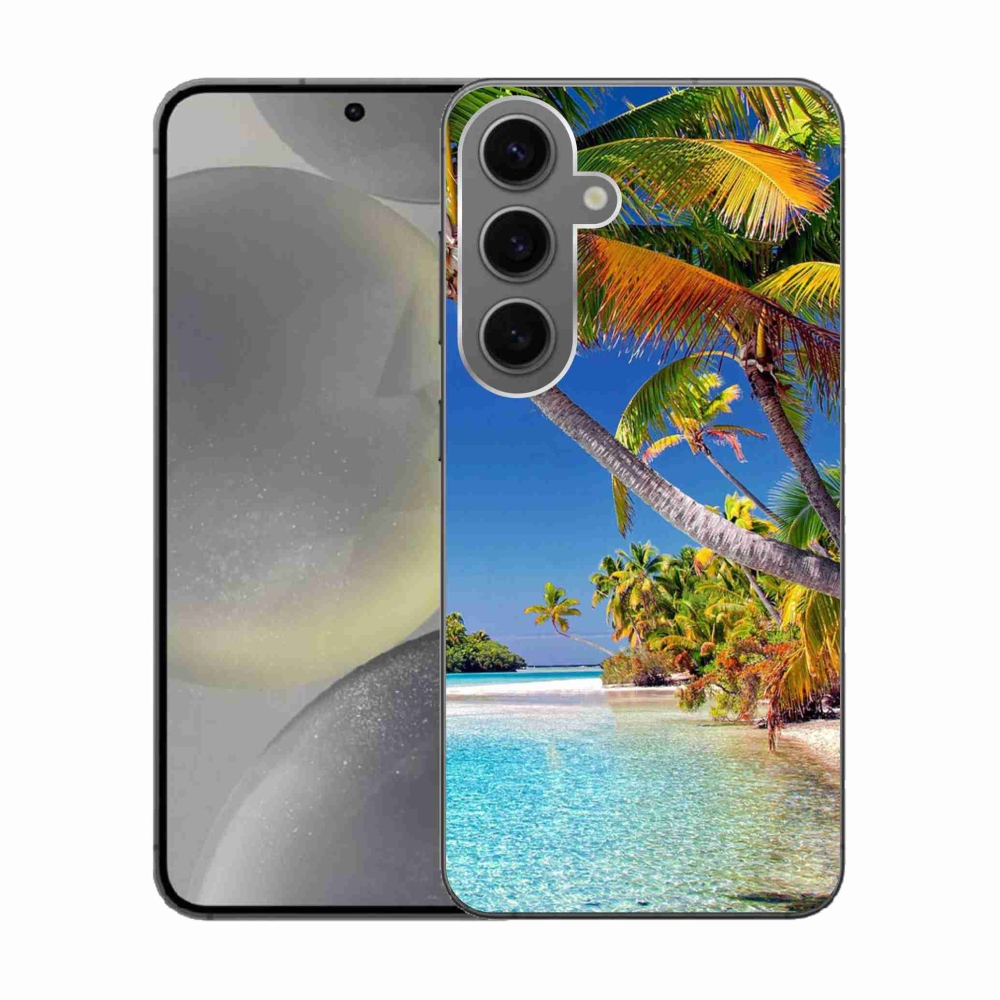 Gél tok mmCase Samsung Galaxy S24 készülékhez - tengerpart