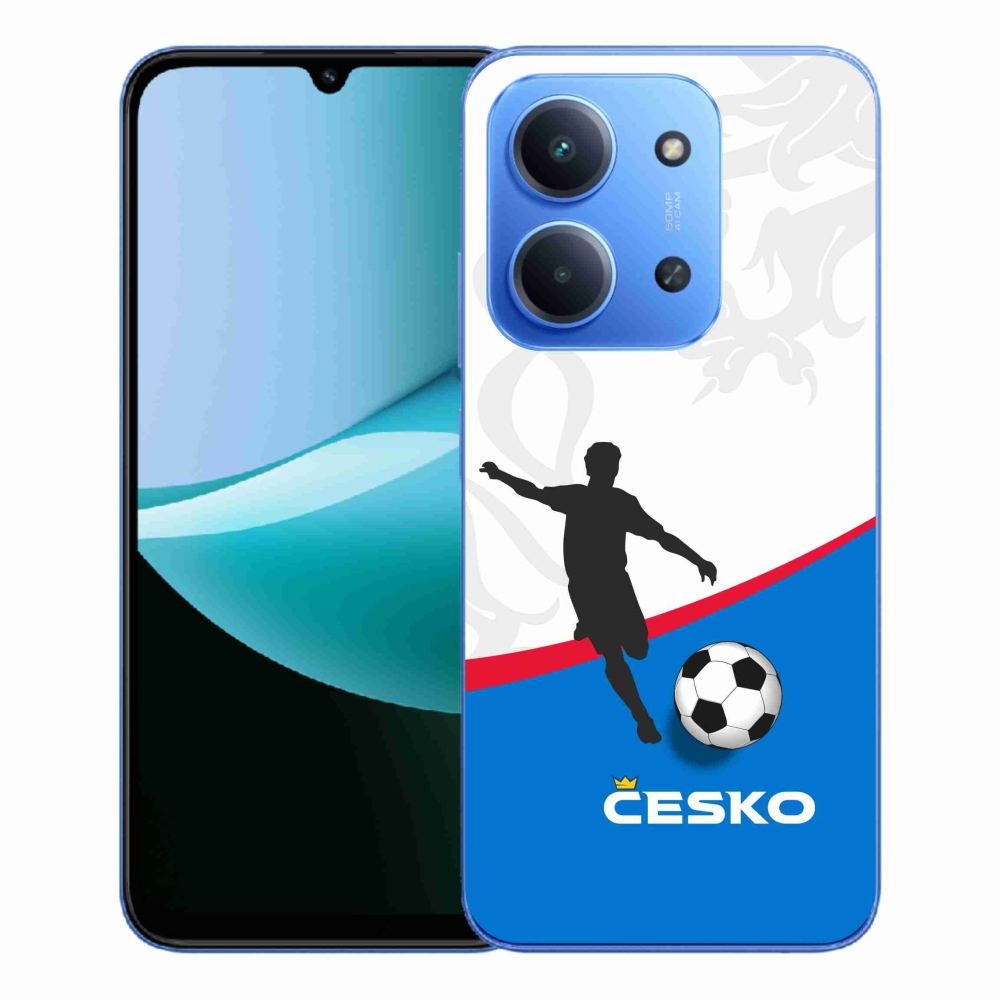 Gél borítás mmCase for Xiaomi Redmi 15C 4G/5G (173mm) - futball Csehország 1
