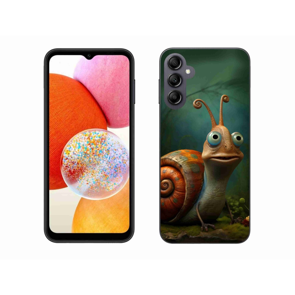Zselés borítás mmCase Samsung Galaxy A14 4G/5G - csiga