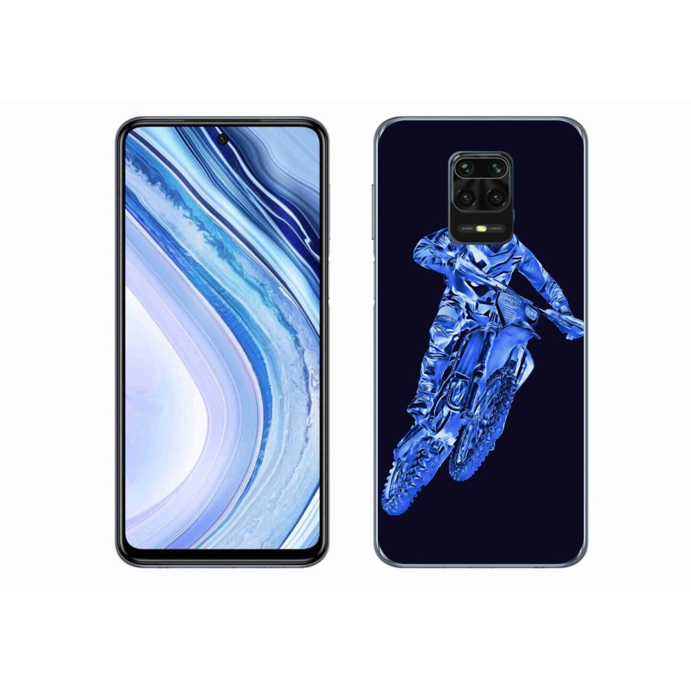 Gél borítás mmCase a Xiaomi Redmi Note 9 Pro-hoz - motocross 1
