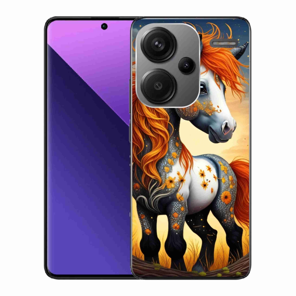 Gél borítás mmCase a Xiaomi Redmi Note 13 Pro+ 5G számára - színes póni