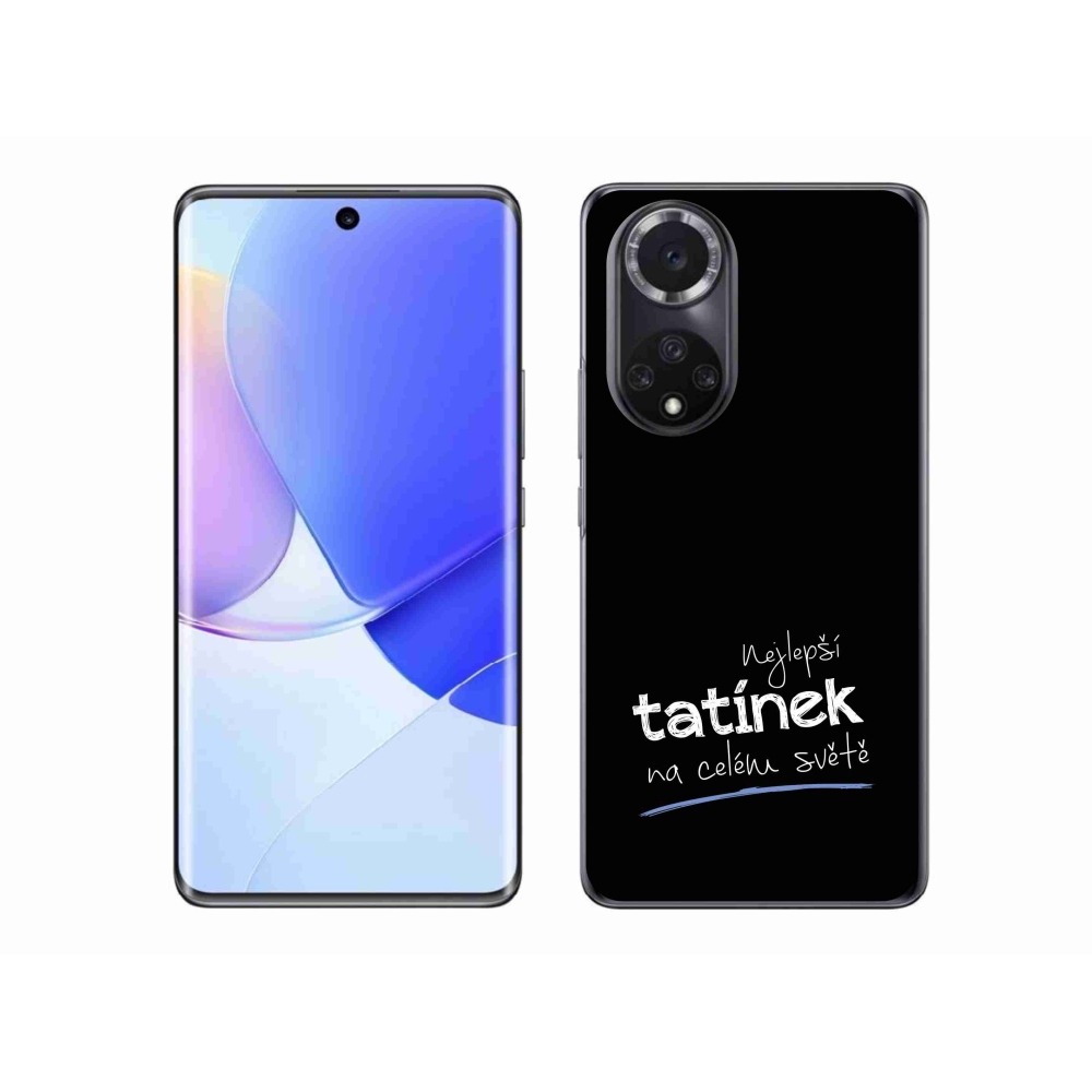 Gél borító mmCase a Huawei Nova 9 - legjobb apuci 4 fekete háttérrel