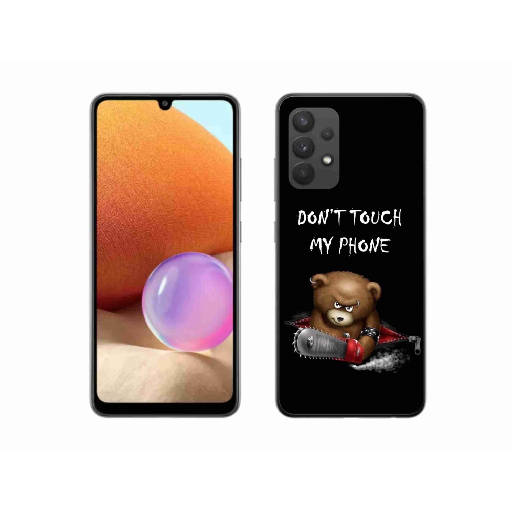 Gél védőburkolat mmCase Samsung Galaxy A32 4G - ne érintse meg a telefont