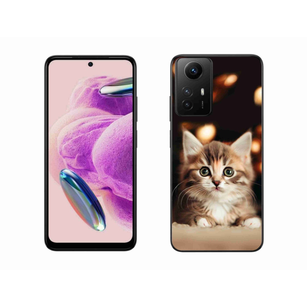 Gél borítás mmCase a Xiaomi Redmi Note 12S-hez - aranyos cica 2