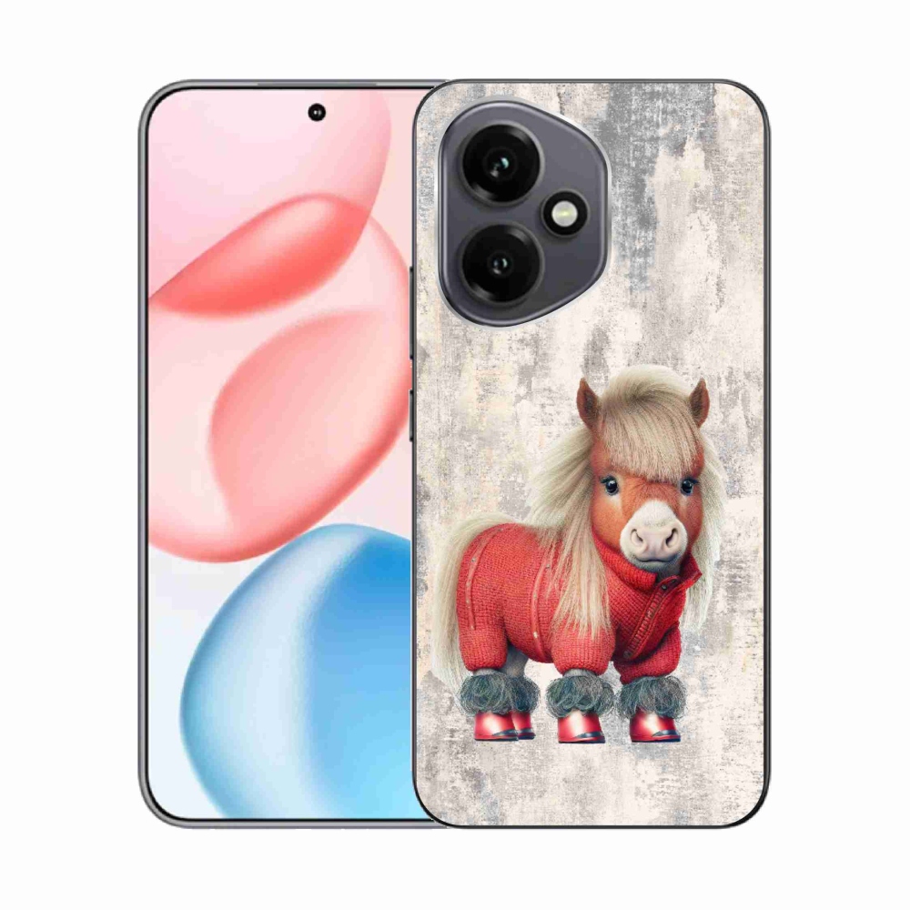 Zselés borítás mmCase a Honor 400-hoz - póni pulóverben