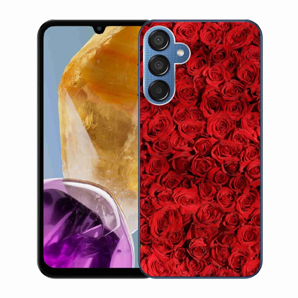 Zselés borítás mmCase Samsung Galaxy M15 5G - rózsaszínű