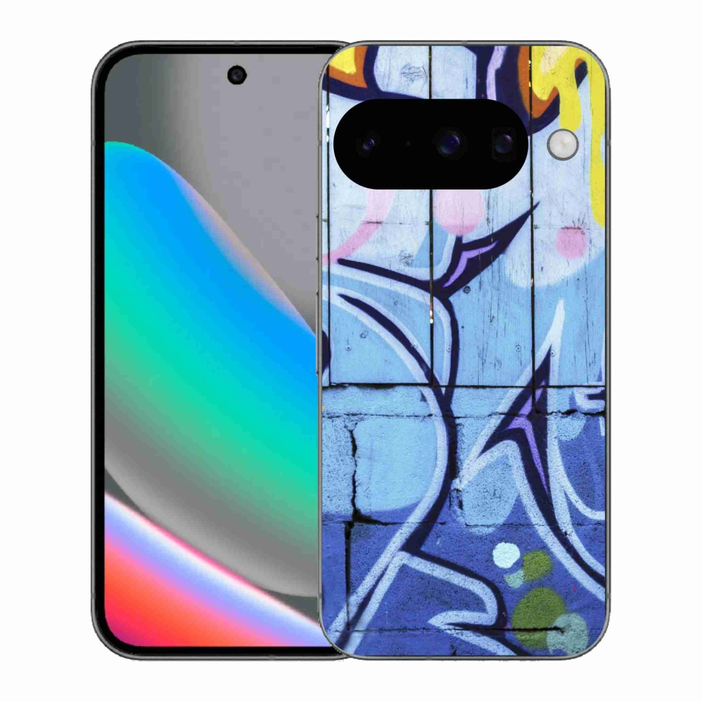 Zselés borítás mmCase a Google Pixel 10 számára - graffiti