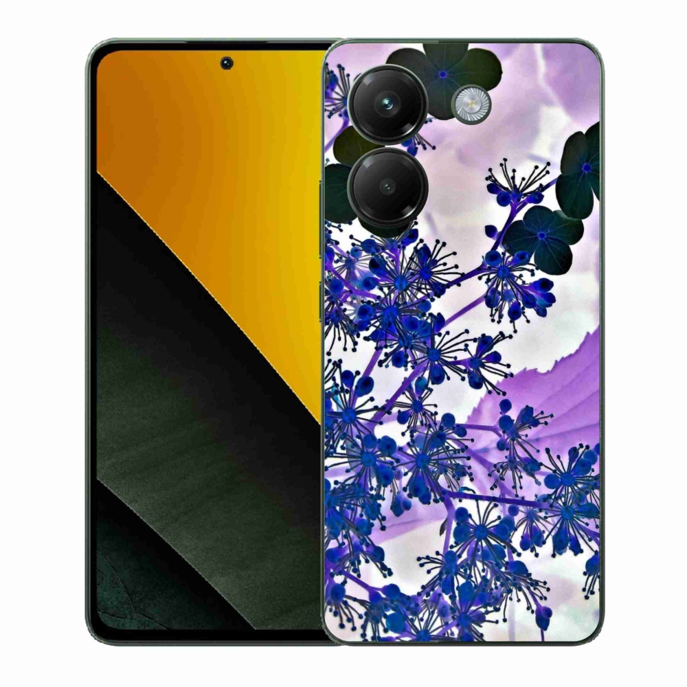 Gél borítás mmCase a Xiaomi Poco M7 Pro 5G számára - hortenzia virág
