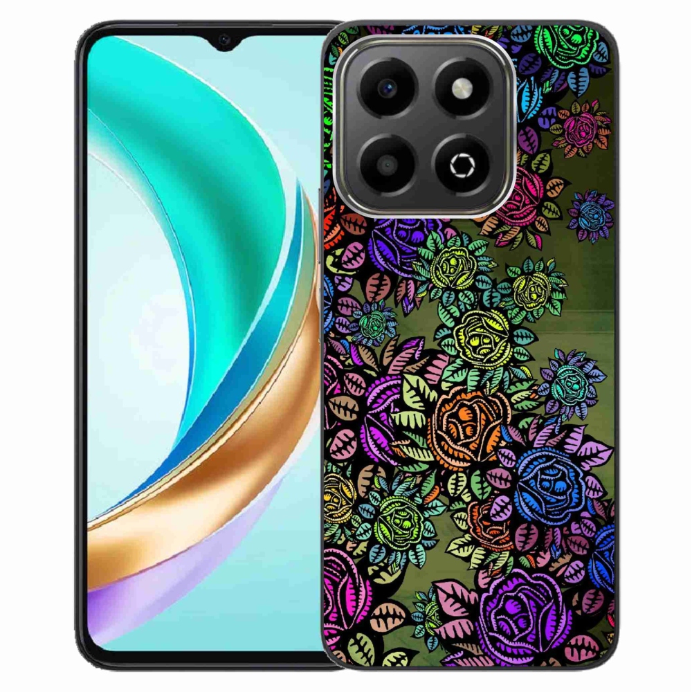 Zselés borítás mmCase a Honor X6b készülékhez - virágok 6