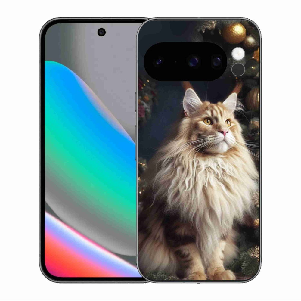 Gél borítás mmCase a Google Pixel 10 Pro számára - macska a fánál