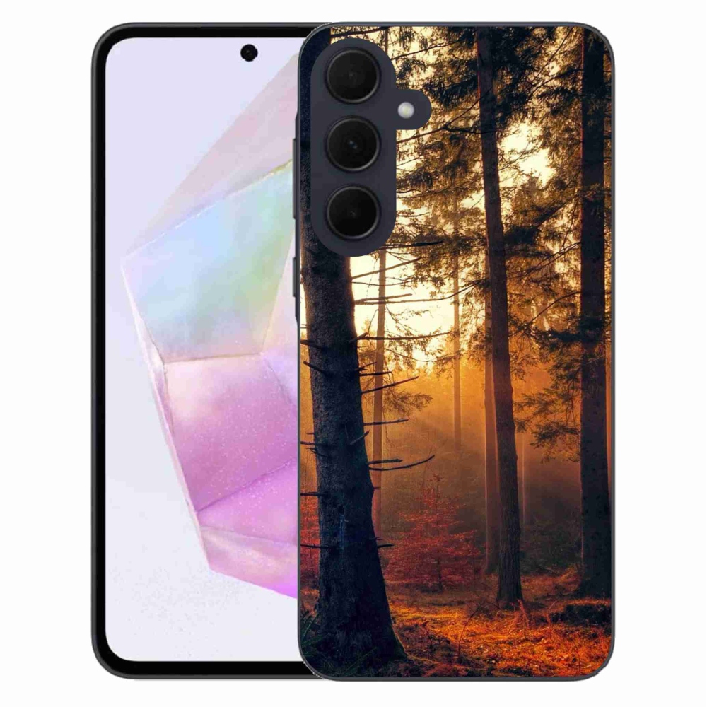 Gél tok mmCase Samsung Galaxy A35 5G - erdő