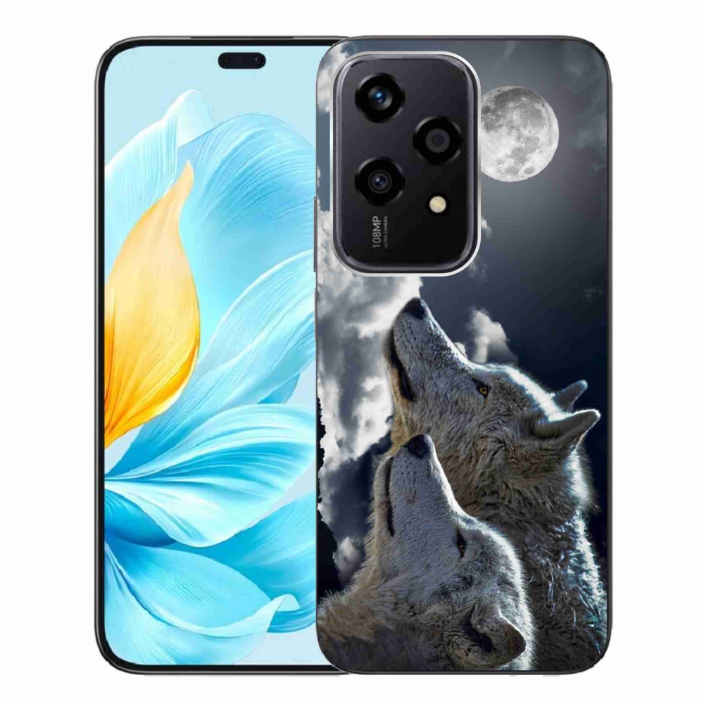 Zselés borítás mmCase a Honor 200 Lite 5G készülékhez - farkasok