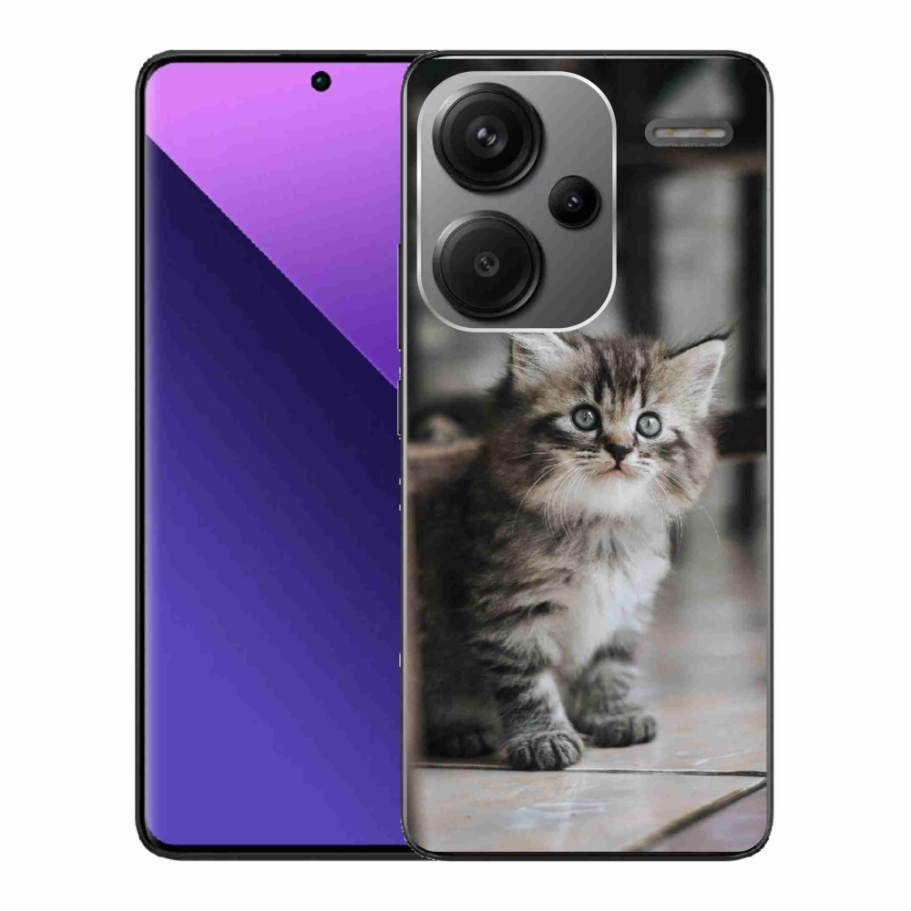 Gél borítás mmCase a Xiaomi Redmi Note 13 Pro+ 5G számára - cica
