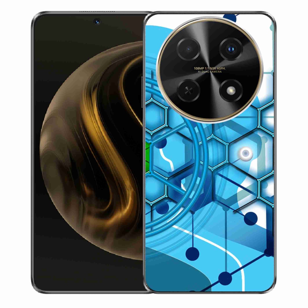 Gél borítás mmCase a Huawei Nova 12i készülékre - absztrakt minta 2