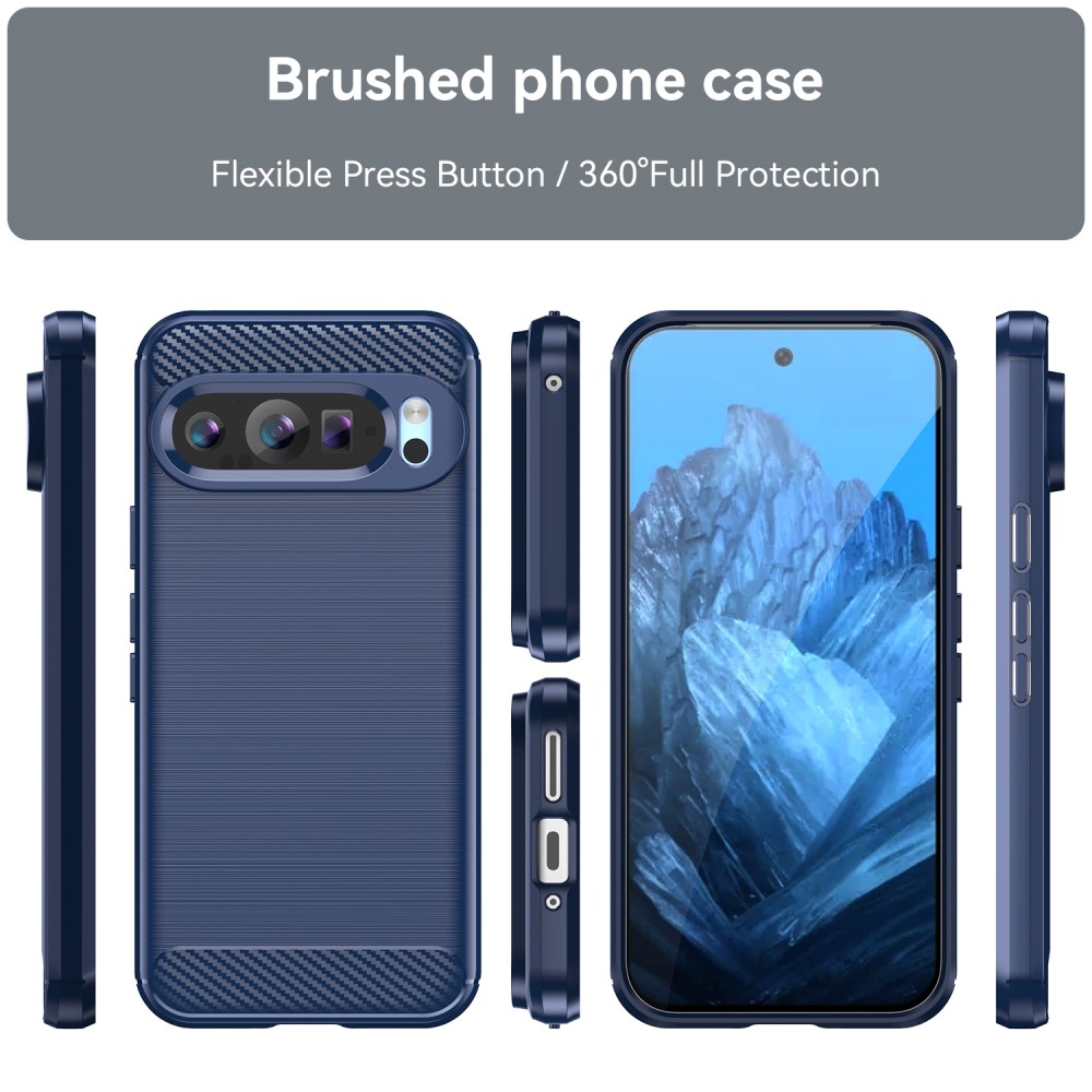 Szénálló zselés tok Google Pixel 9/9 Pro készülékhez - kék