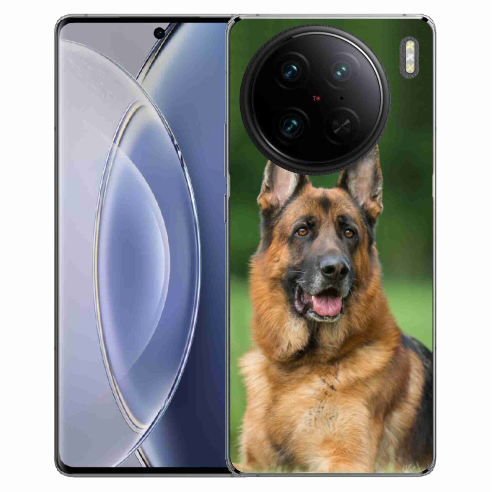 Zselés borítás mmCase a Vivo X90 Pro készülékhez - Német juhászkutya