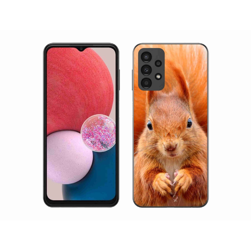 Zselés borítás mmCase Samsung Galaxy A13 4G - mókus