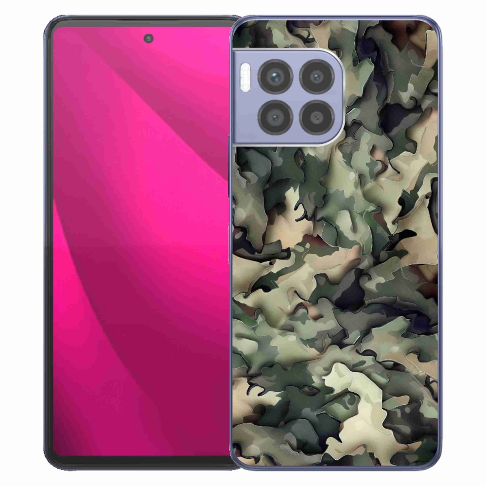 Zselés borítás mmCase a T-Mobile T Phone 2 Pro készülékhez - terepszínű minta 9