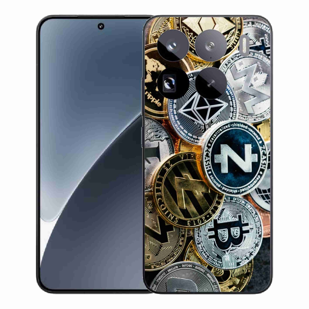 Gél borítás mmCase a Xiaomi 15 Pro számára - kriptovaluták