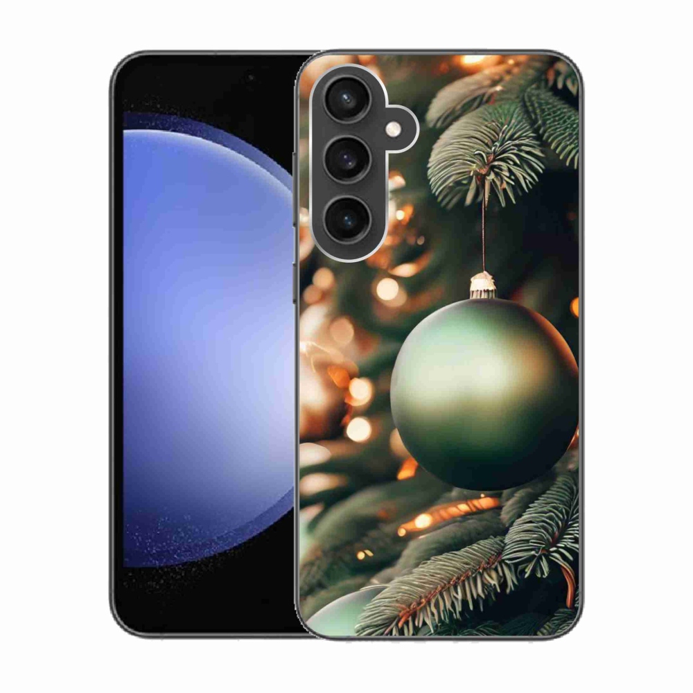 Gél borítás mmCase Samsung Galaxy S23 FE - Karácsonyi dekoráció 1