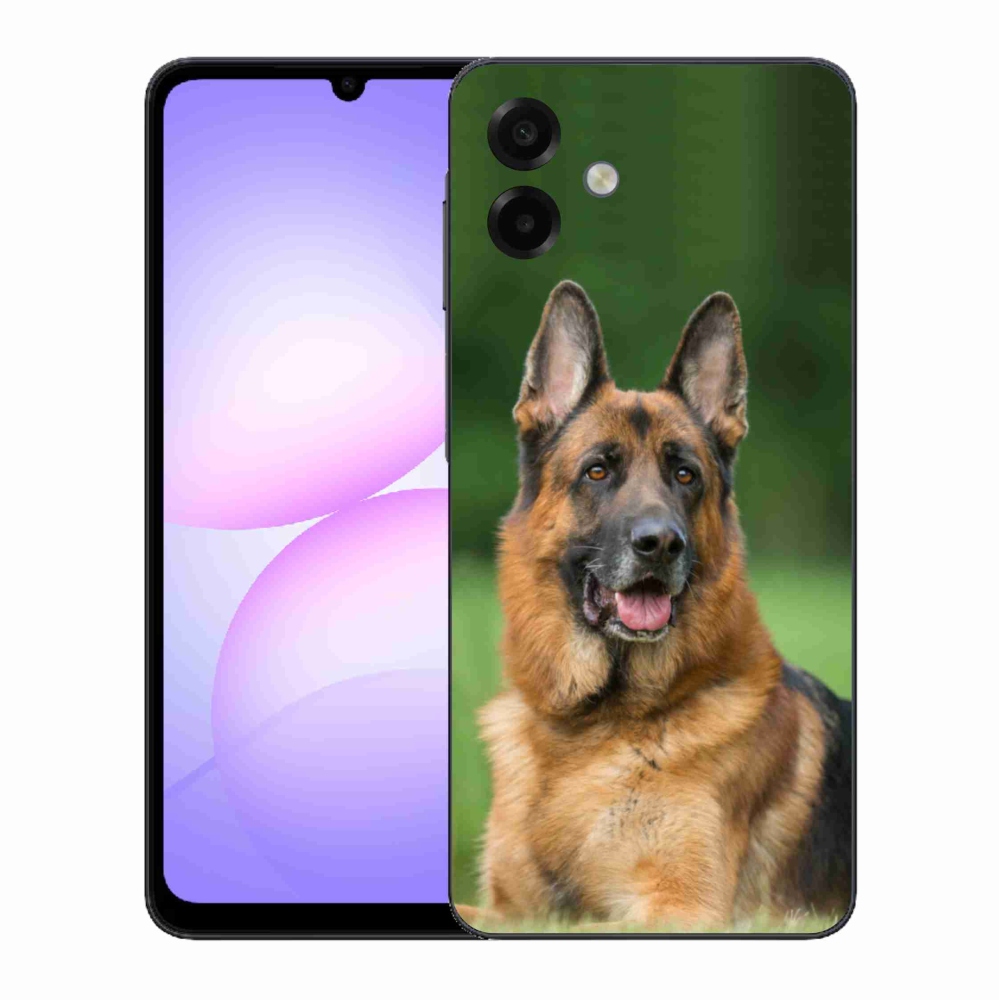 Gél borítás mmCase Samsung Galaxy A07 4G - Német juhászkutya számára