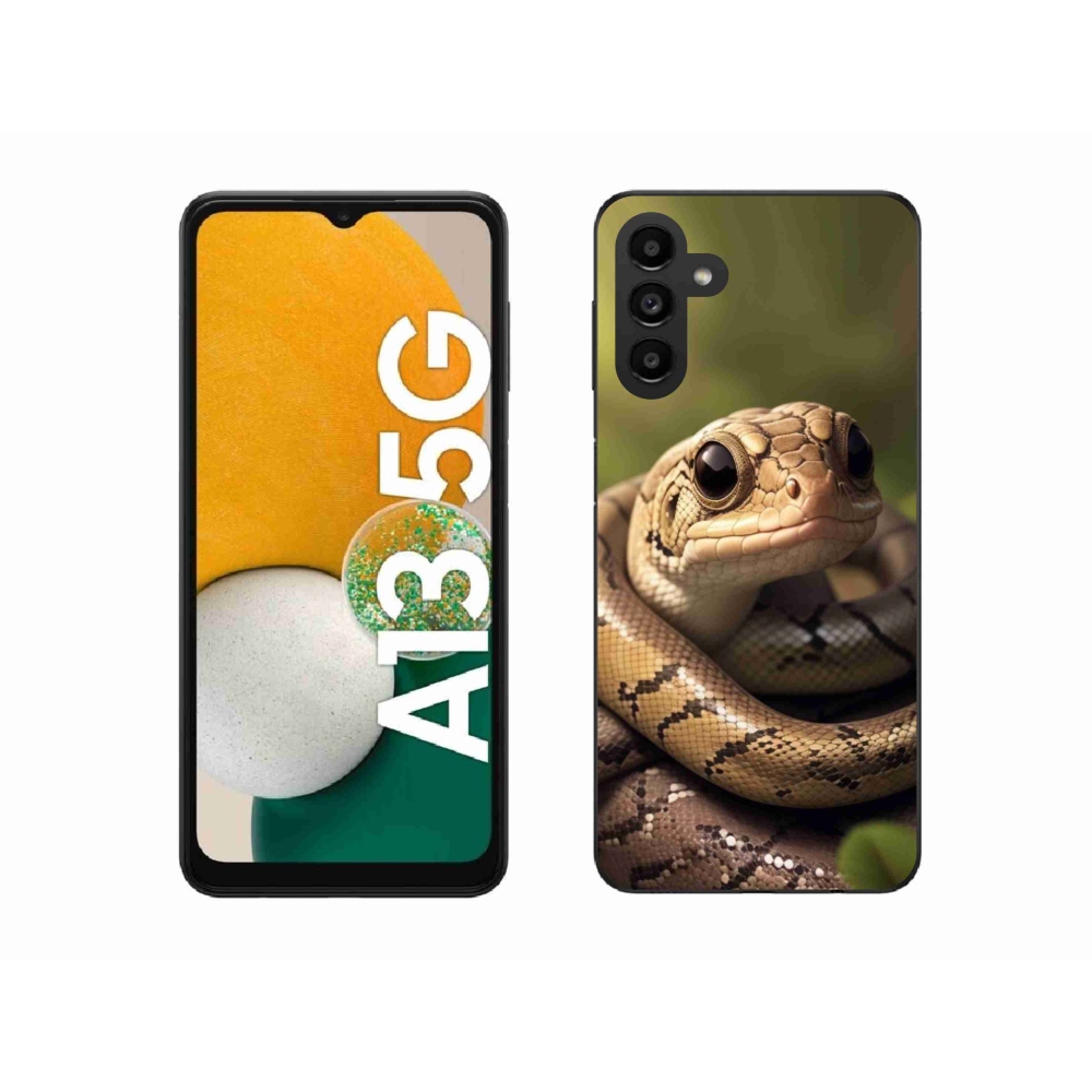 Gél védőburkolat mmCase Samsung Galaxy A13 5G - kígyó 1