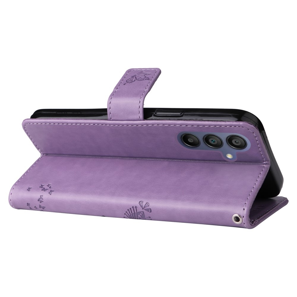 Fák könyve tok Samsung Galaxy A16 4G/5G/A26 5G - világos lila