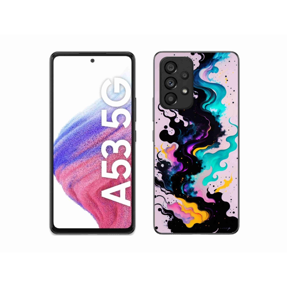 Gél borítás mmCase Samsung Galaxy A53 5G - absztrakt motívum 4
