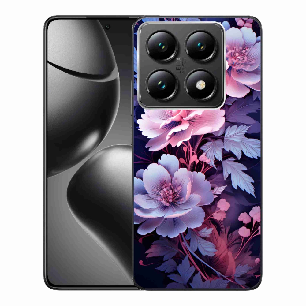 Gél borítás mmCase a Xiaomi 14T Pro számára - virágok 11