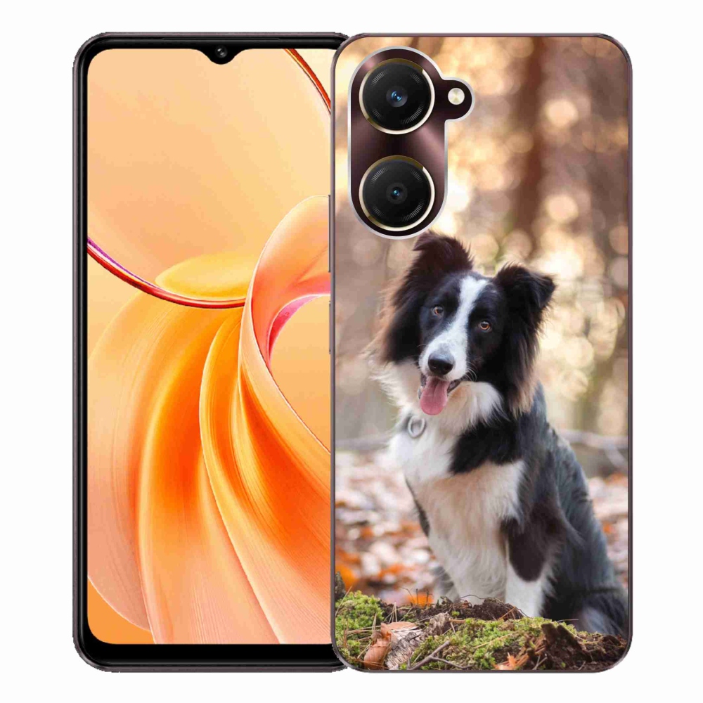 Zselés borító mmCase a Vivo Y28s 5G-hez - border colie 1