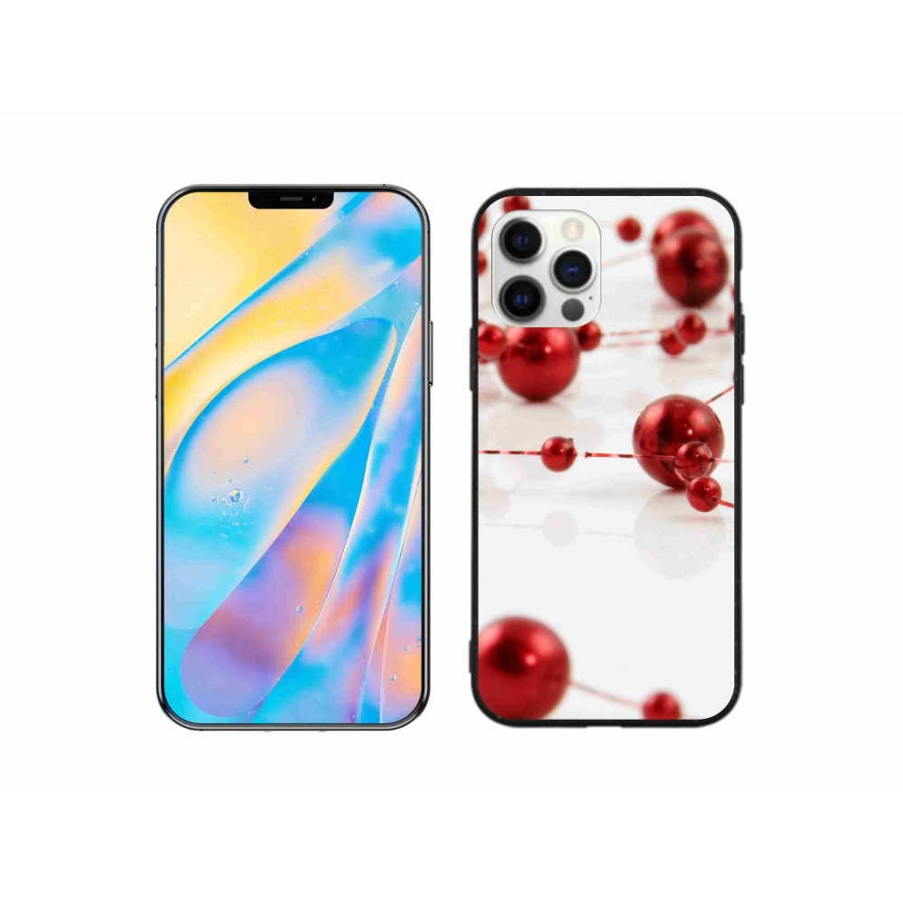 Gél borítás mmCase iPhone 12 Pro készülékhez - Karácsonyi lánc