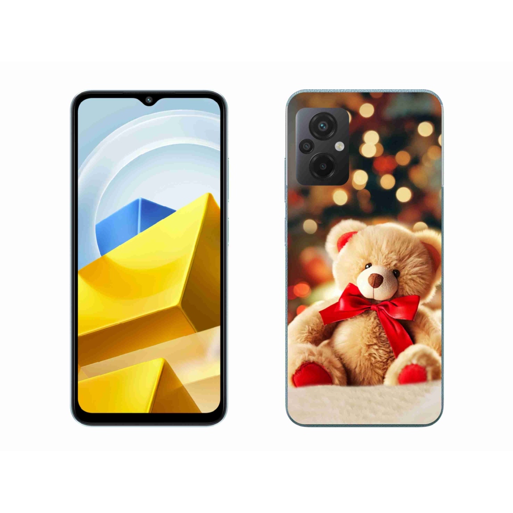 Gél borítás mmCase a Xiaomi Poco M5 4G-hez - mackómackó