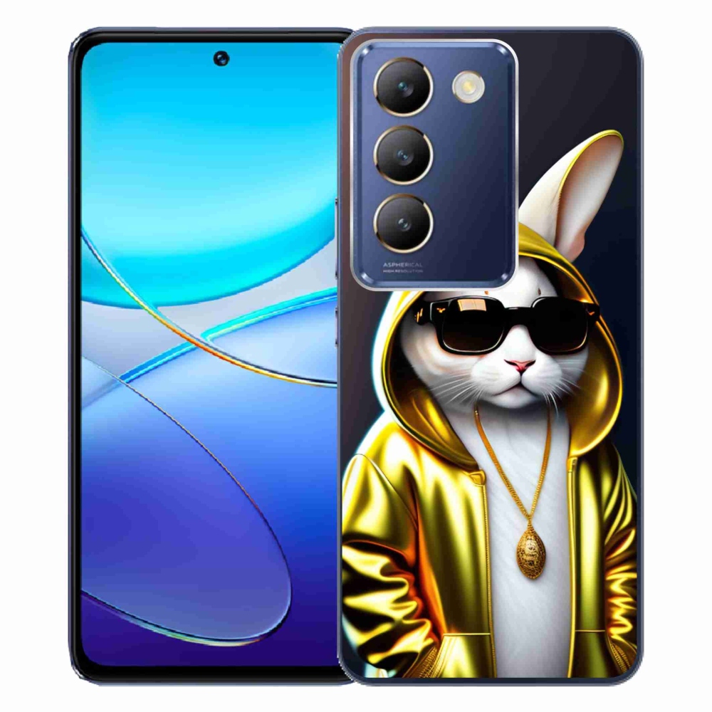 Gél borítás mmCase a Vivo V40 SE 4G/5G készülékhez - cat boss