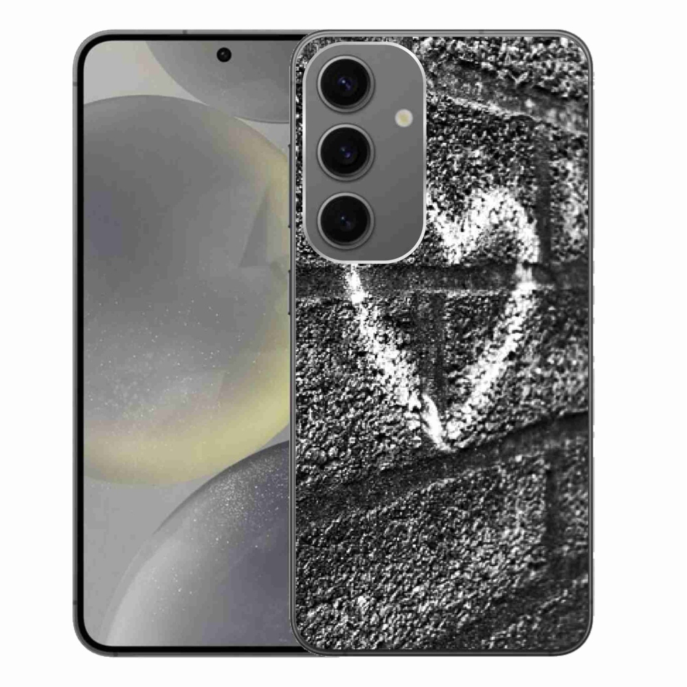 Gél borítás mmCase Samsung Galaxy S24+ készülékhez - szív a falon